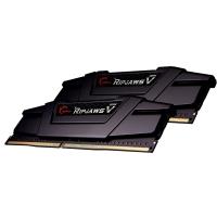 GSKILL RipjawsV 32GB DDR4-3200Mhz CL16 32GB (2X16GB) F4-3200C16D-32GVK DUAL (16-18-18-38) 1.35V Siyah 